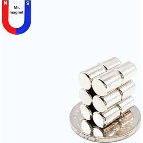 50/200/1000pcs 6x8 magnet round powerful rare earth neodymium magnet 6*8 mm cylinder NdFeB magnetic 6mm x 8mm permanent magnets