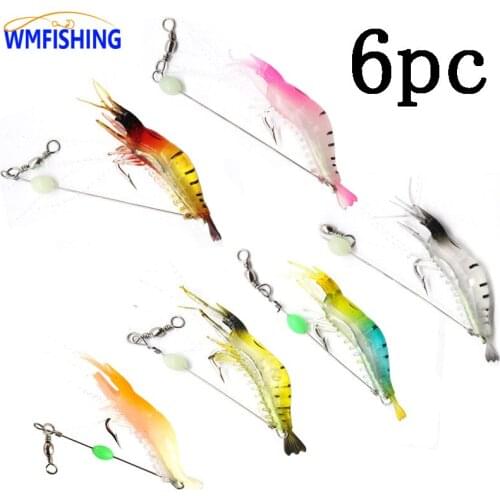 1pcs 9cm/6g Fishing Lure Lifelike Shrimp Artificial Crank Bait Wobblers Fish Lures Sea Fishing Winter Assist Crawfish Pesca