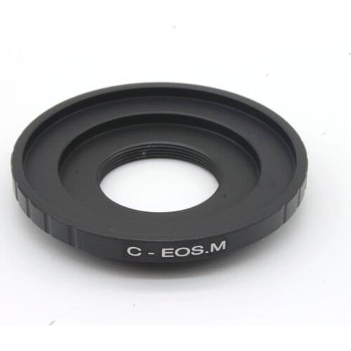 C-EOSM Adapter Ring For C Mount Movie Lens To for Canon EF M Mount EF-M Mirrorless Camera