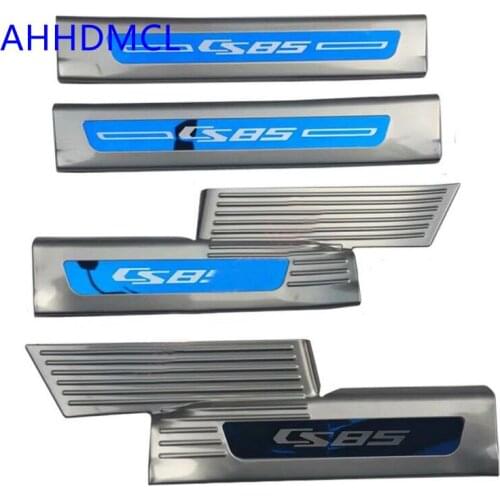 Car Welcome Pedal Threshold Strip Door Sill Strip For Chana Changan CS85 Coupe 2019 2020
