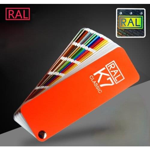 Free Shipping Germany RAL K7 international standard color card raul - paint coatings color card