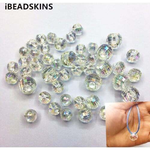 New arrival! (choose size) Aurora/AB effect Faceted Ball Beads for Headdress accessories Earrings parts,hand Made Jewelry DIY