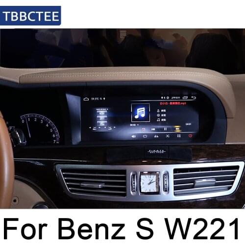 For MB S Class W221 2006~2014 Car Android multimedia player screen 10.25" touch display GPS Navigation radio stereo head unit