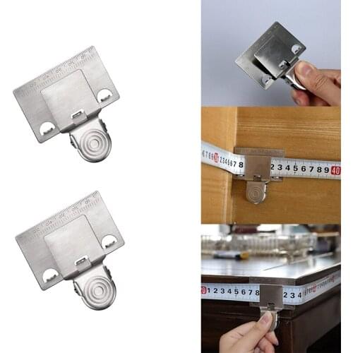 Measuring Tape Clip New Type Woodworking Precise Positioning Wood Measuring Tool Accessories Measure Locate Tools