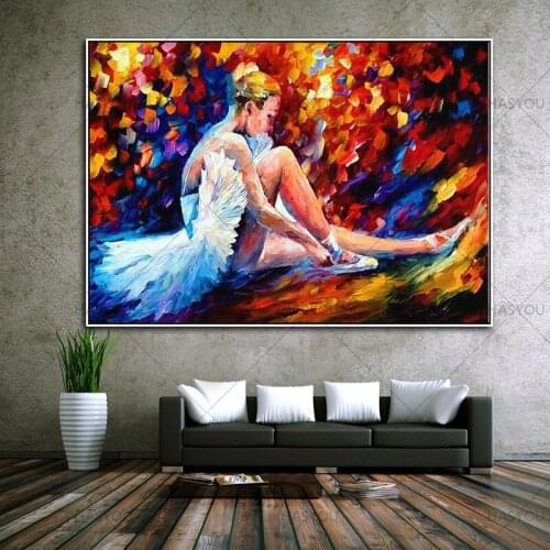 Handpainted Morden beauty Oil Painting On Canvas Wall Art knife figure painting wall art picture home decoration For living room