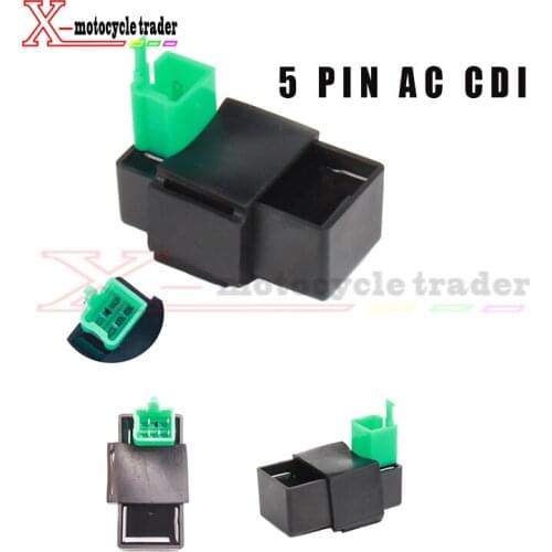 Motorcycle 5 Pin racing CDI ignition box Fit Horizontal Engine 50cc 110cc140cc Dirt Pit Monkey Bike Electric Parts