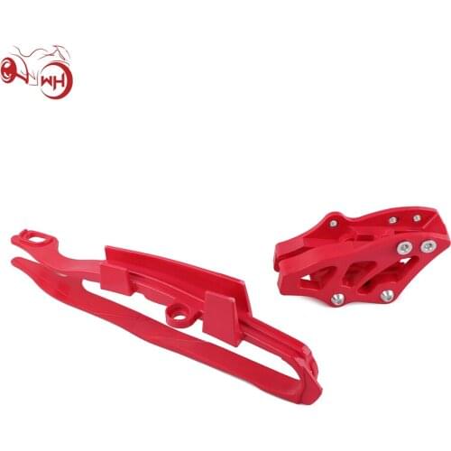For HONDA CR125R CR250R CRF250R CRF450R CRF250X CRF450X Motorcycle Red Chain Slider Guide Guard Swingarm Slider Protector