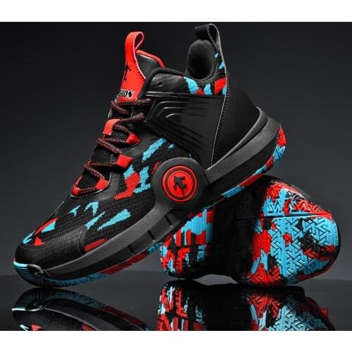 Basketball Shoes Student Sneakers Basket Shoes High Top Girl Basketball Sneakers Zapatillas Para Hombres Breathable Couple Shoes