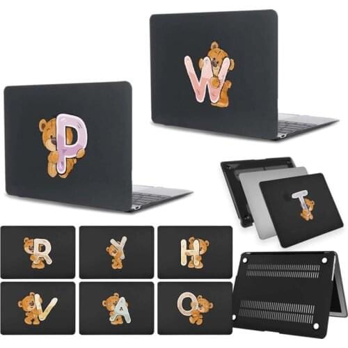 For Apple Macbook Air 13/Macbook Air 11/Macbook 12" (A1534) Laptop Case 26 Letter Series Frosted Laptop Case