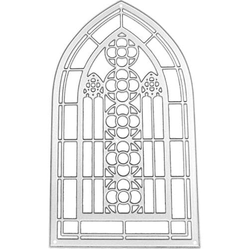 New Window Metal Cutting Dies Stencil Scrapbooking DIY Album Stamp Paper Card Embossing Decor