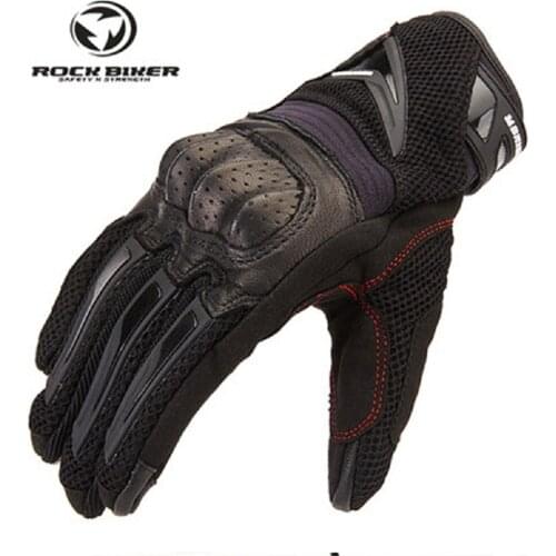 2019 New Summer Breathable Motorcycle Gloves glove Motorbike Gloves Non-slip Anti-fall Wear resistant Touch screen have 3 colors