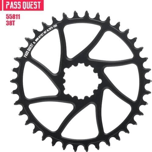PASS QUEST SRAM gx xx1 eagle GXP MTB Round Narrow Wide Chainring 30T-42T Bike Bicycle Chainwheel/Chain Wheel 0mm Offset Crankset