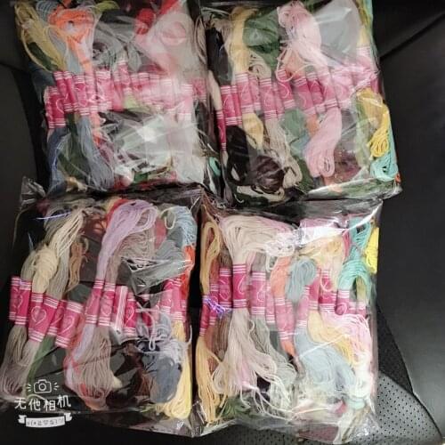 50 Different 8meters DMC Colors Cotton Floss Embroidery Thread Cross Stitch 8.7yds 100% Egyptian long fibrer cotton