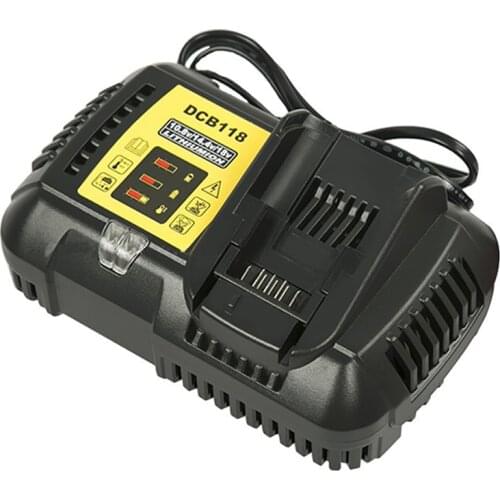 For Dewalt DCB118 10.8V 12V 14.4V 18V Li-ion Battery Charger 4.5A DCB101 DCB120 DCB115 DCB107 DCB105 DCB140 DCB201 DCB200 DCB206
