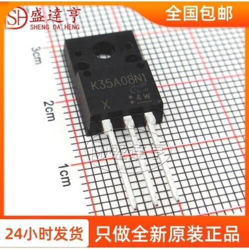 10Pcs/Lot TK35A08N1 35A 80V TO220F DIP MOSFET Transistor NEW Original In Stock