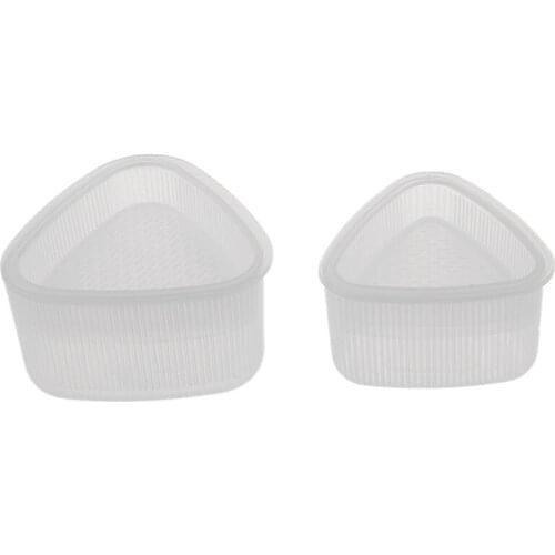 2 PCs Triangular Form Sushi Mold Onigiri Rice Ball Frame Food Mould Decorating Tools