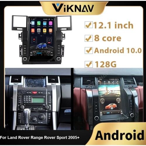 2 Din Car Android Stereo Receiver radio For Land Rover Range Rover Sport 2005 2006 2007 2008 2009 car Head Unit Player