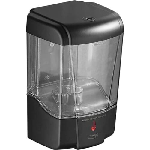 Automatic Soap Dispenser, Touchless Infrared Motion Sensor, 700Ml Wall Mount Hand Free for Bathroom Kitchen Hotel