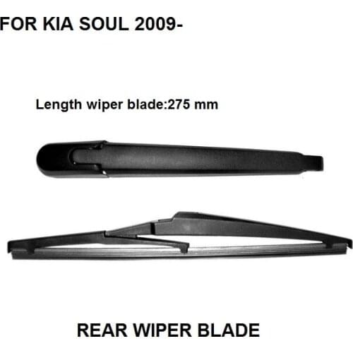 Car Accessories For Kia Soul 2009-2016 Rear Windscreen Windshield Wiper Arm And Wiper Blade Set New