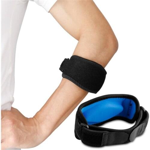 1pc Elbow Brace Support Arm Band Pads Wraparound Compression Tennis Guard Elastic