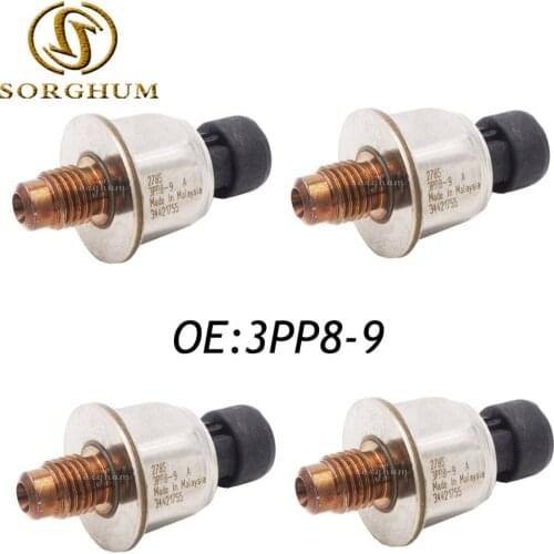 4PCS Fuel Rail Pressure Sensor Fits for Sensata 3PP8-9 34421755 3 Pins High Quality
