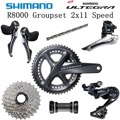 SHIMANO R8000 Groupset ULTEGRA R8000 6800 Groupset Derailleurs ROAD Bicycle 50-34 52-36 53-39T 11-25T 11-28T 170mm 172.5mm