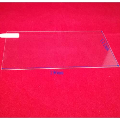 Myslc 196x111mm universal Tempered Glass for 9" tablet pad/ebook reader/Car Multimedia Player/Car Radios/Vehicle GPS DVD Stereo