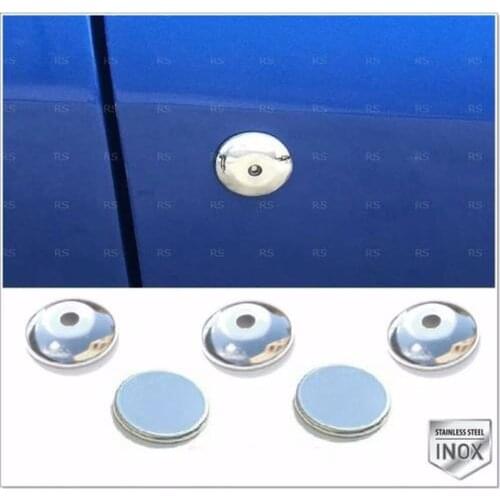 For Ford Connect Chrome Lock Unlock Set 5 Piece Stainless Steel 2002-2009 Chromium Styling Accessories Car Exterior Accessories