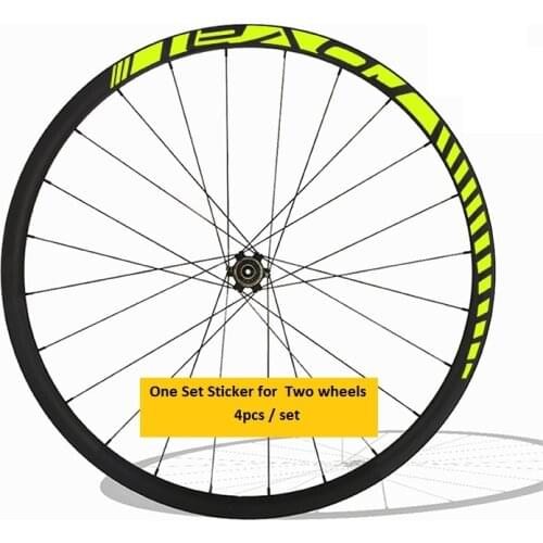 Two Wheel Sticker set for ROVAL for Mountain Bike MTB Race Cycling Bicycle Decals