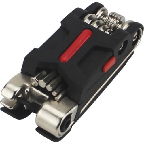 DUUTI 18 In 1 Bike Bicycle Multi Repair Tool Set Kit Hexagon Screwdriver Wrench Set Chain Rivet Mountain Cycle Tool Sets