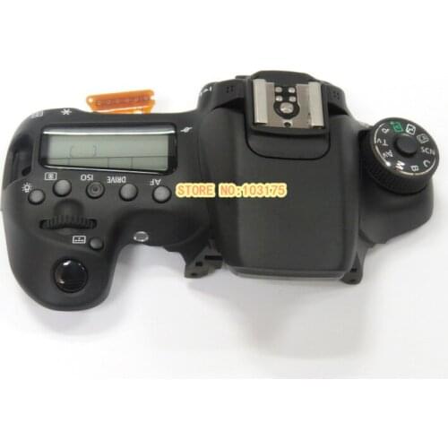 Genuine Top Cover Head FlashCover Assembly Unit For Canon 70D SLR with top lcd button