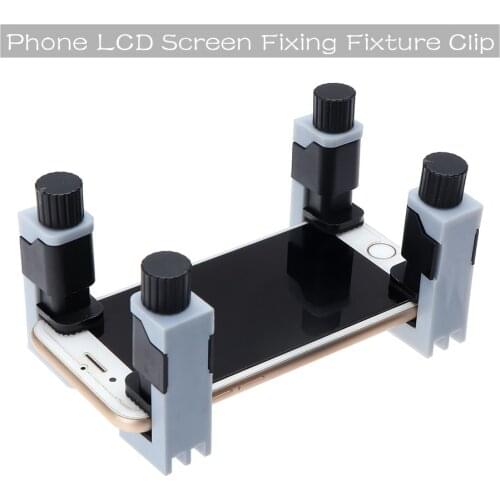 Adjustable Clip Mobile Phone Fixture LCD Display Screen Fastening Clamp for Cell Phone Tablet Repair Tools Kit 8/6/4pcs