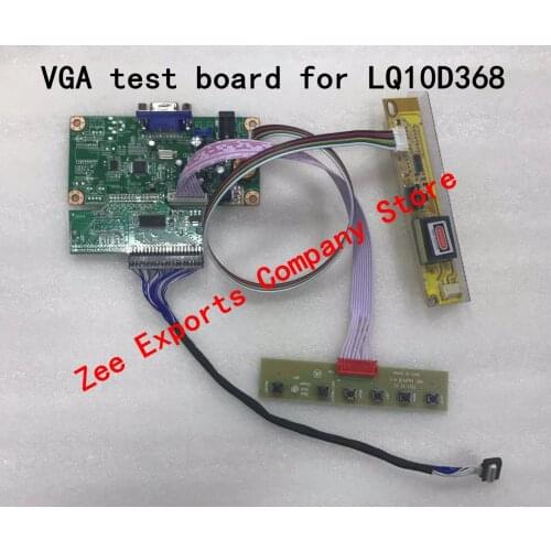 VGA test board, suitable for LQ10D368, screen line +high voltage bar +key board