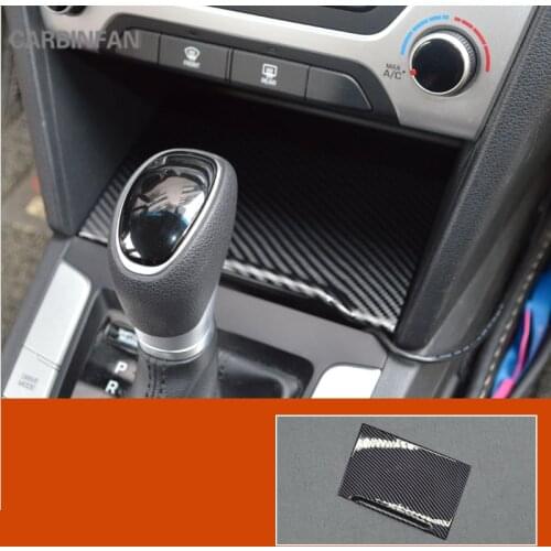 Interior Mouldings Central control Cigarette lighter cover trim frame car stylings For Hyundai Elantra 2016 2017 2018 C1528
