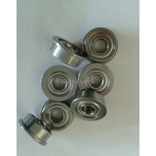 High quality MF104ZZ flange bearings 4*10*4MM 20PCS MF104ZZ Band edge flange bearings