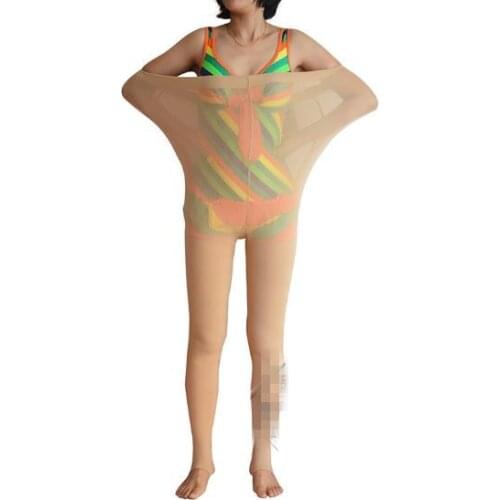 Clobee Women Leggings 2020 Summer transparent skinny tunic leggings sexy ol women wear thin stretch black skin long capris J685