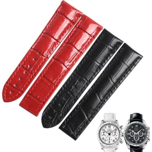 WENTULA watchbands for omega SEAMASTER SPEEDMASTER DE VILLE calf-leather band cow leather Genuine Leather watch band women