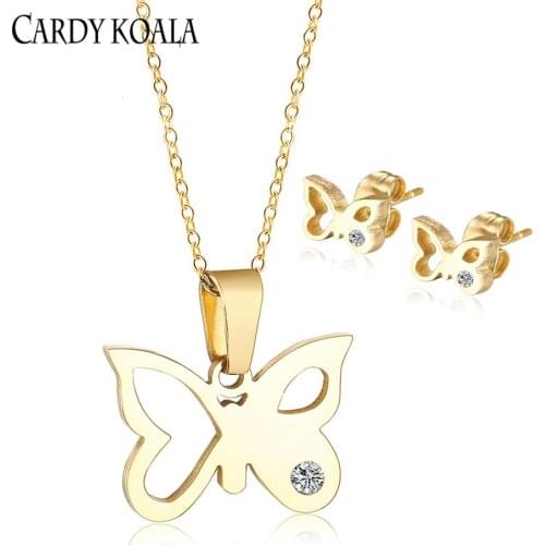 Butterfly suit looks like a senior butterfly necklace light luxury retro clavicle chain female