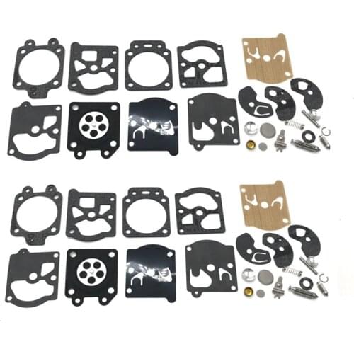2 Set Carburetor Carb Repair Rebuild Kit Gasket Diaphragm for WT391 WT20 WT3 WT309 WT310 WT324 WT379 Walbro K10-WAT