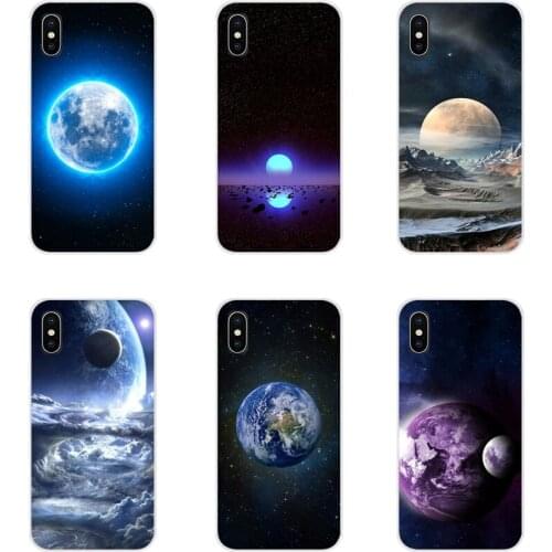 Accessories Phone Shell Covers For Huawei Y5 Y6 Y7 Y9 Prime Pro GR3 GR5 2017 2018 2019 Y3II Y5II Y6II Moon Planet Space