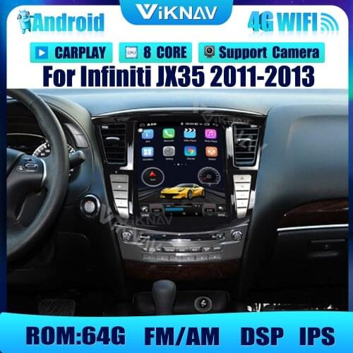Android car stereo autoradio DVD multimedia player For Infiniti JX35 2011-2013 car radio GPS navi player 2 din