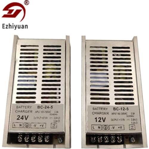 BC-12-5 BC-24-5 Generator Battery Charger 12V 24V 5A Battery Float Charger BC125 BC245 Genset Parts