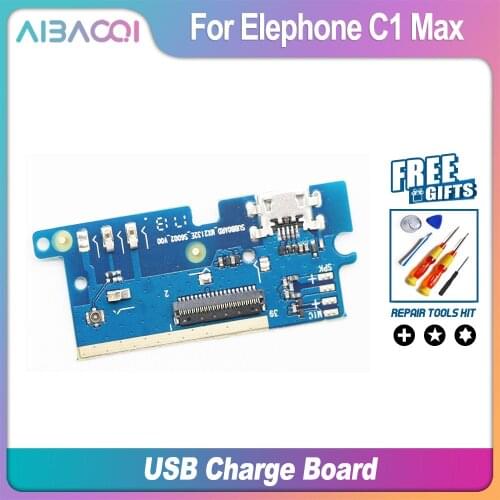 AiBaoQi New original USB plug charge board with micorphone for Elephone C1 Max cell phone