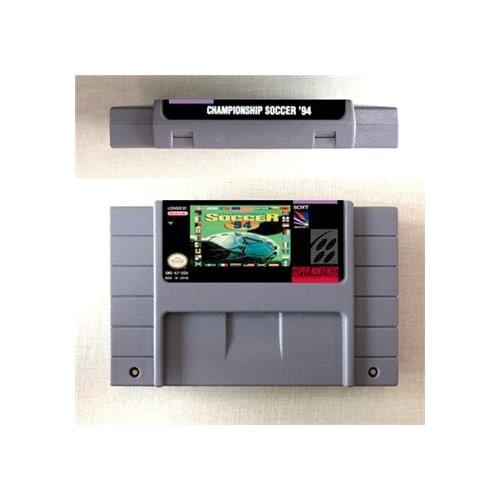Championship Soccer 94 - RPG Game Card US Version English Language Battery Save