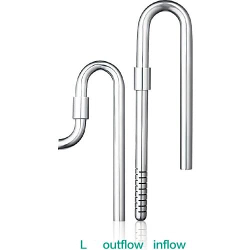 Chihiros Metal Inflow Outflow Lily Jet pipe Stainless Steel water plant fish tank Canister filter accessory mini nano pipe aquar