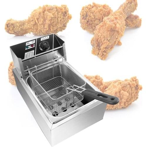 Good Quality Fast Food frying machine commercial electric fryers french fries induction deep fryer machine for sale