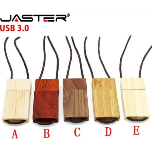JASTER USB flash drives high quality USB 3.0 lanyard big square pendrive 4GB 8GB 16GB 32GB memory stick U disk LOGO custom