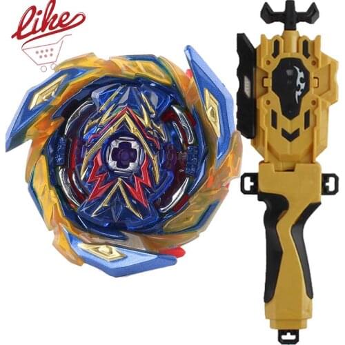 Laike Burst Superking B-163 Brave Valkyrie B163 Spinning Top with Launcher Handle Set Toys for Children
