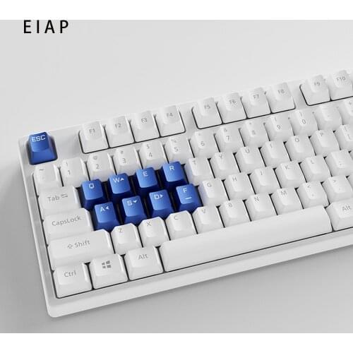 Mechanical Keyboard Metal Keycap ESC Personality Single Aluminum Alloy Keycap OEM Height QWER ASDF Direction Key Opaque Material
