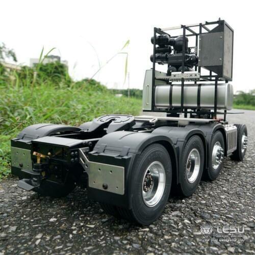 1/14 LESU RC Bz 8*8 Metal Chassis Highline 1851 3363 Tractor Truck Model Servo TH15091-SMT2